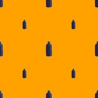 Cosmetic bottle seamless pattern. Background for spa. vector
