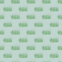 Grass seamless pattern. Background of lawn. vector