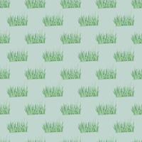 Grass seamless pattern. Background of lawn. vector