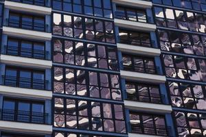 Modern and new apartment building photo