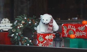 Christmas shop window photo