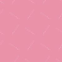 Seamless natural pattern with geometric lavender outline ornament. Bright pink background. Hand drawn print. vector