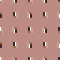 Ethnos seamless pattern. Native ornament carpet background. vector