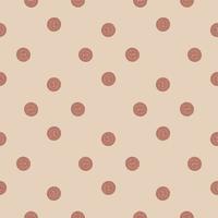 Coins seamless pattern. Hand drawn background from money. vector