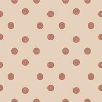 Coins seamless pattern. Hand drawn background from money. vector