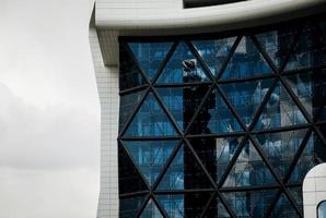 modern glass building photo