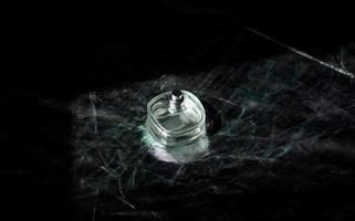 elegant perfume bottle photo