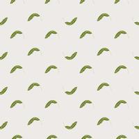 Geometric seamless pattern with banana leaf. Tropical background. vector