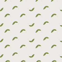 Geometric seamless pattern with banana leaf. Tropical background. vector