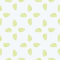 Organic palm leaf seamless pattern with hand drawn foliage print. Simple color background. Vector illustration for seasonal textile.