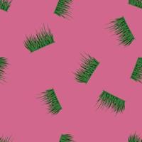 Grass seamless pattern. Background of lawn. vector