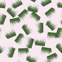 Grass seamless pattern. Background of lawn. vector