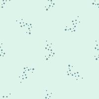 Seamless pattern bubbles on light turquoise background. Flat texture of soap for any purpose. vector