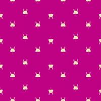 Umbrella bunny seamless pattern. Funny characters background. vector