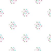 Vintage dots seamless pattern. Minimalist decoration background. vector