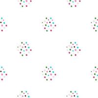 Vintage dots seamless pattern. Minimalist decoration background. vector