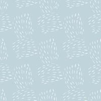 Doodle dashes seamless pattern with hand drawn. Modern abstract background. Vector illustration for textile.
