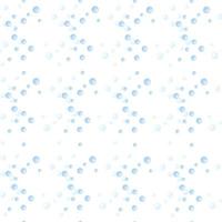 Seamless pattern bubbles isolated on white background. Flat texture of soap for any purpose. vector