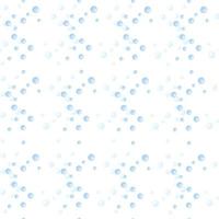 Seamless pattern bubbles isolated on white background. Flat texture of soap for any purpose. vector