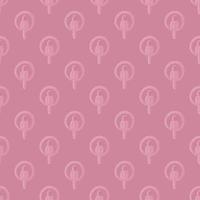 Parrot balloons seamless pattern. Circus balloon background. vector