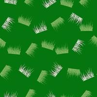 Grass seamless pattern. Background of lawn. vector