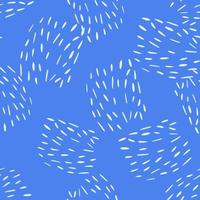 Doodle dashes seamless pattern with hand drawn. Modern abstract background. Vector illustration for textile.