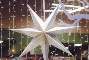 large Christmas star photo