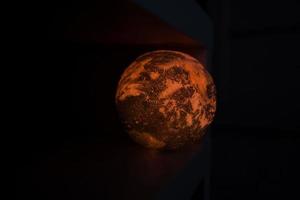 moon lamp. space photo