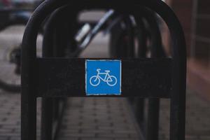 parking for bicycles photo