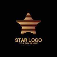 start logo design modern concept art orange vector