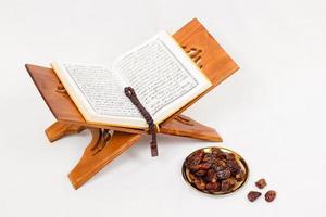 beautiful dish after fasting worship isolated on white background photo