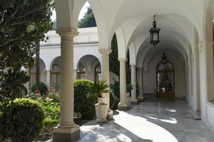 Yalta, Crimea-may 30, 2016 -Architecture and interior design of the Livadia Palace. photo