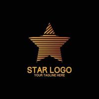 start logo design modern concept art orange vector