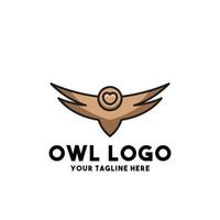 owl logo modern concept design vector