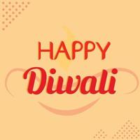 Happy Diwali luxury greeting cards set. India festival of lights holiday invitations templates collection with hand drawn lettering and gold diya lamps. Vector illustration.