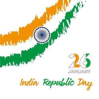 Indian Republic Day vector concept