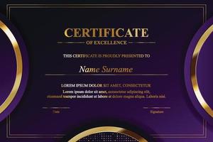 Creative Certificate of Appreciation Award Template vector