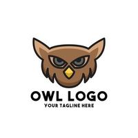 owl logo modern concept design vector