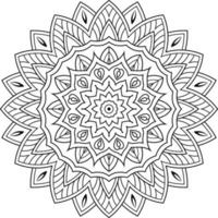 Mandalas for coloring book. Vintage decorative elements. for Henna, Mehndi, tattoo, yoga decoration vector