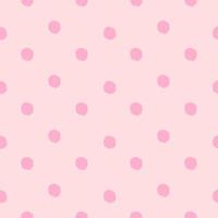 Pom poms of seamless pattern. Hand drawn cute background. vector