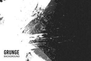 vector grunge background in black and white, texture, pattern