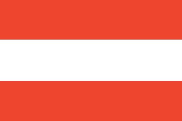 Austria flag. Official colors and proportions. National Austria flag.