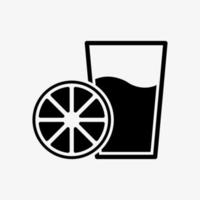 Juice icon. Vector illustration isolated on white background