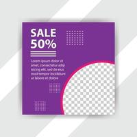 Social media pack. Business presentation template. Set of modern square blog posts Editable simple info banner vector