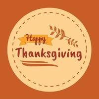 Thanksgiving greeting cards and invitations. Vector illustration.