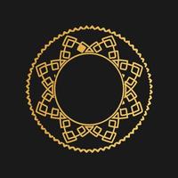 Ornate element for design place for text, wedding invitations and greeting cards vector