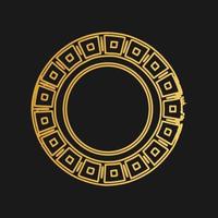Ornate element for design place for text, wedding invitations and greeting cards vector