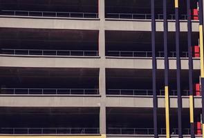 Modern parking garage photo