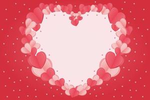 happy valentine's day love pink background photo