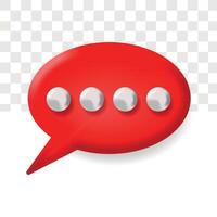 message sender and recipient 3D icon with background png vector